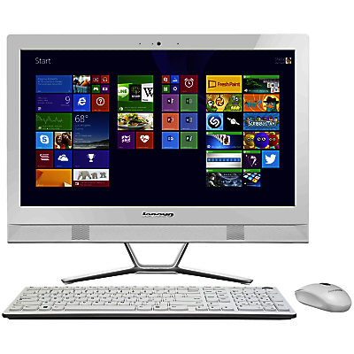Lenovo C50 All-In-one Desktop PC, Intel Core i5, 8GB RAM, 1TB, 23 White Lenovo C50 All-In-one Desktop PC, Intel Core i5, 8GB RAM, 1TB, 23 White